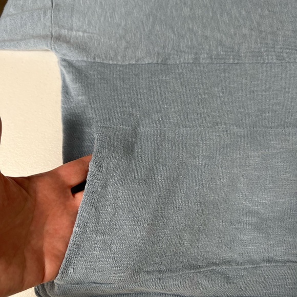 Pure Jill Medium Oversized Tunic Light Pockets Knit Top - Picture 7 of 10